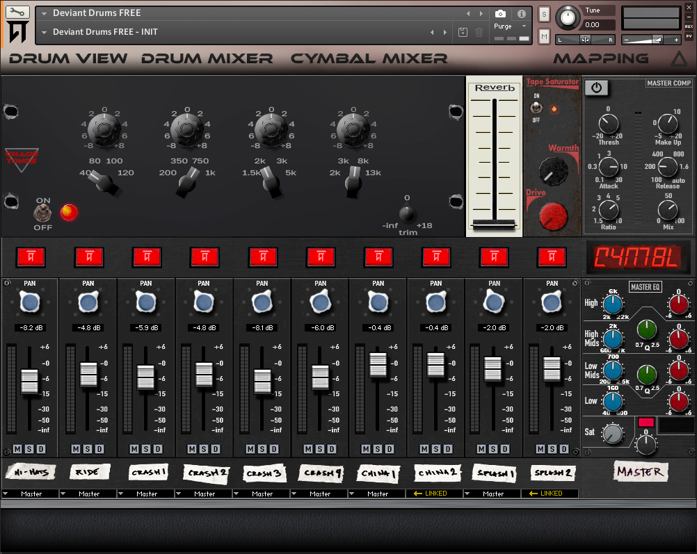 Deviant Drums - FREE Edition – Chaos Tones
